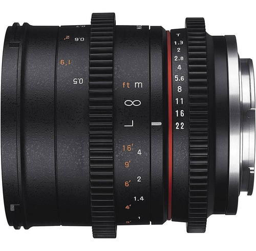 Imagen 2 de 5 de Lente De Cine Compacta De Alta Velocidad Rokinon Cv50m-mft