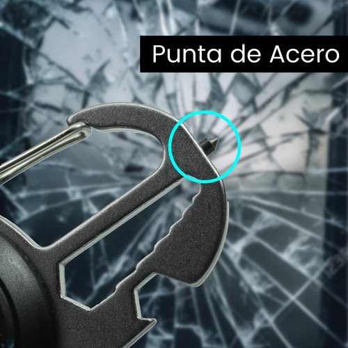 Linterna Led Llavero Portátil Lámpara Táctica Multifunción