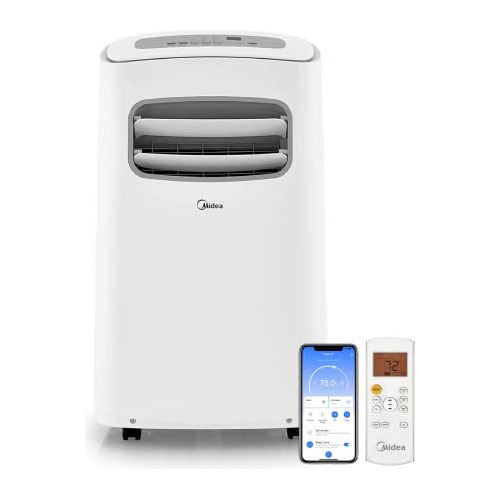 Acondicionador Portátil Midea De 14,000 Btu, Blanco