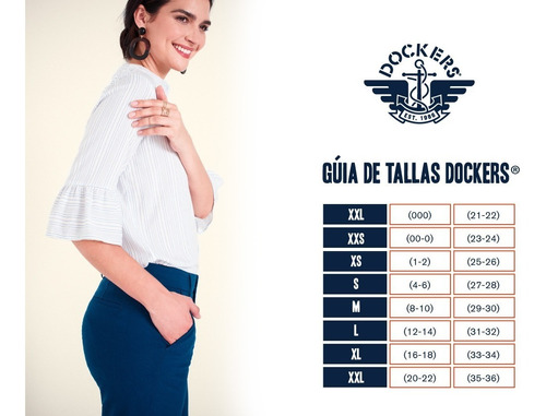 Venta > pantalones dockers para dama > en stock