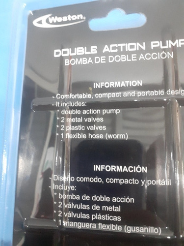 Imagen 3 de 3 de Bomba Inflador De Balones