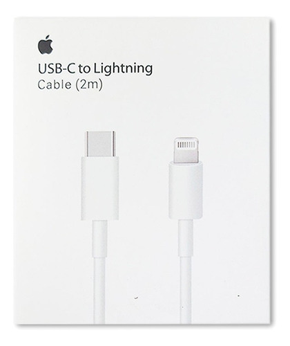 Cable Usb -c To Lightning 2mt, Compatible Con iPhone,apple 