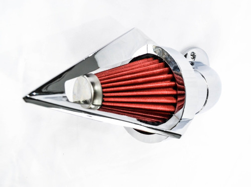 Filtro Cono Ancho Cromo Para Harley Davidson Touring 103