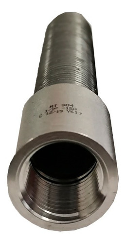 Extensión De 1/2 Plg X 10 Cms Galvanizado Con Cople Hembra
