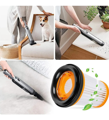 - 6 Filtros De Vacío Para Shark Ion W1 Para Shark Wandvac