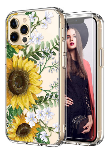 Funda Icedio Para iPhone 12 Pro Max Sunflower