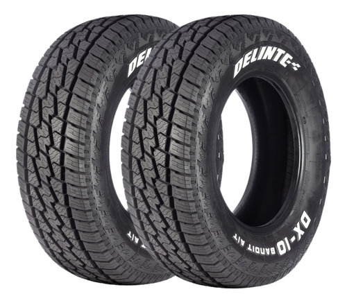 2 Pneu 10 Lonas 265/70r17 121/118q Dx-10 A/t Bandit Delinte