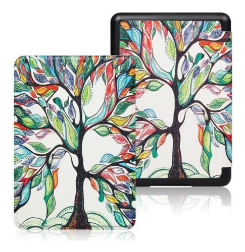 Imagen 2 de 4 de Carcasa Con Agarre Arbol Kindle All New 2019 Funda Protector