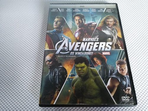 Dvd The Avengers Os Vingadores Marvel