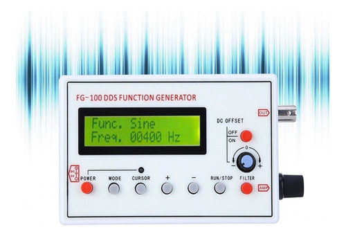 M Fg100 Dds Función Generador Frecuencia Sinusoidal