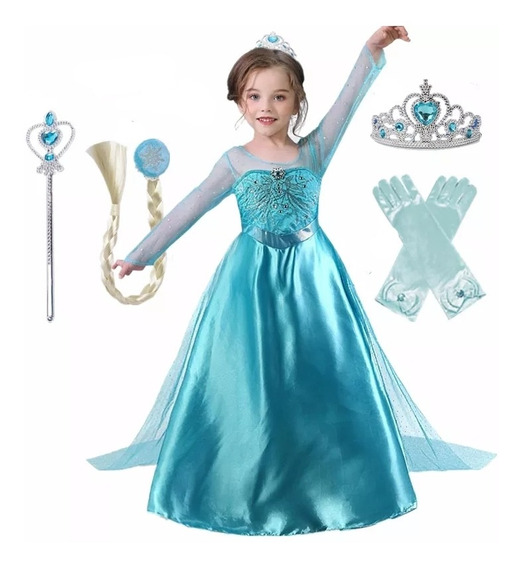 Vestido Elsa Frozen | MercadoLibre 📦