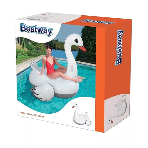 Colchoneta Inflable Cisne Gigante ... En Magimundo !!!!