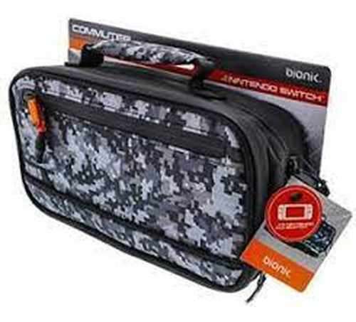 Estuche Para Nintendo Switch Y Switch Lite Camuflaje Bionik