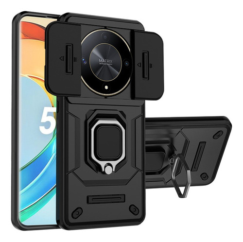 For Honor Magic6 Lite 5g Sliding Lens Cover Hard Back Case