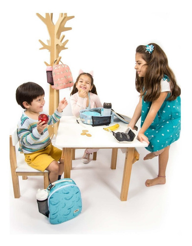 Lunchera Térmica Impermeable Con Estuche Ballenitas