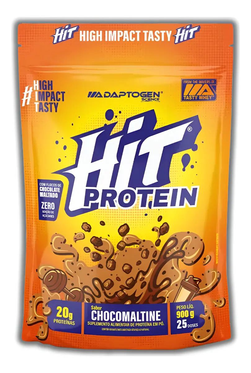 Proteína Adaptogen HIt Sabor Chocolate em pó x 900g