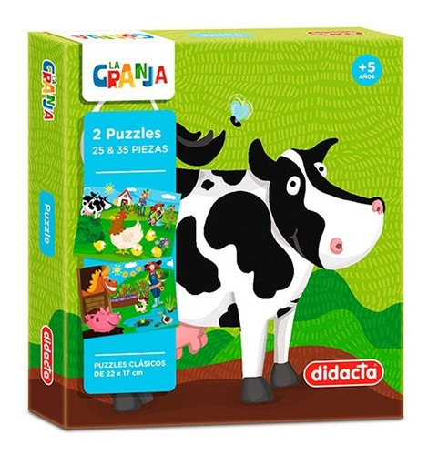 Puzzle La Granja X2 - Puzzle De Animales - Vamos A Jugar