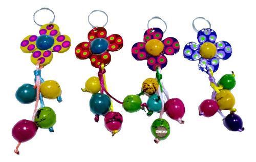 Llaveros Artesanales Decorativos Semillas De Tagua