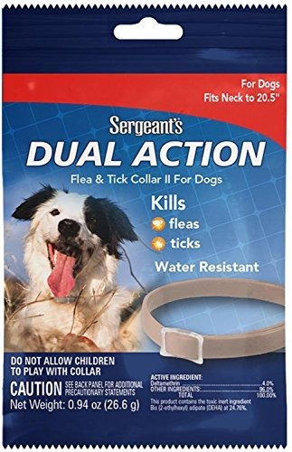 Sergeant's Pet Products 3284 1 Count Collar De Pulgas Y Gar