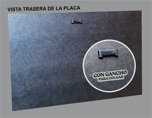 Placa Premio Conmemoracion Homenaje Reconocimiento Monumento