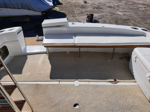 Imagem 6 de 14 de Carbrasmar Pesca 37 Volvo Penta Tamd 60c 2x280hp 1975 Caiera