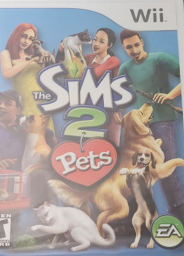 The Sims 2 Pets Wii Juego Nuevo Y Sellado Buen Estado 