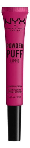 Labial Powder Puff Lippie Lip Cream Nyx - 12ml Acabado Mate Color Teenage Dreams