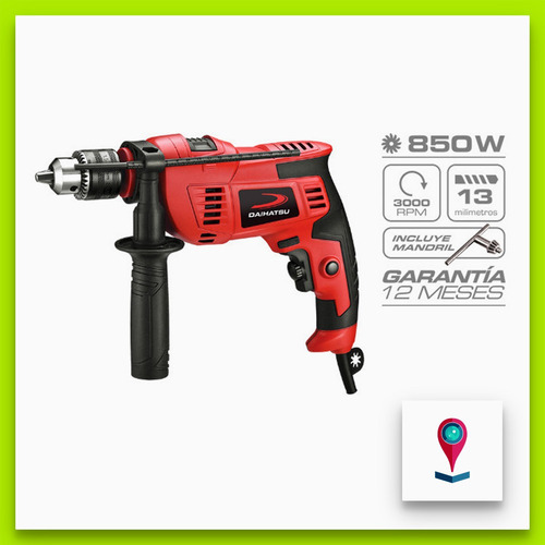 Daihatsu Ti850 Taladro De Impacto 850w 3000 Rpm Ø 13 Mm