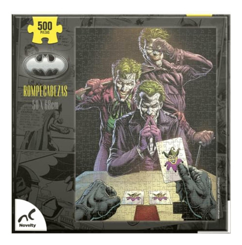 Novelty Corp Rompecabezas Coleccionable Three Joker -c-500