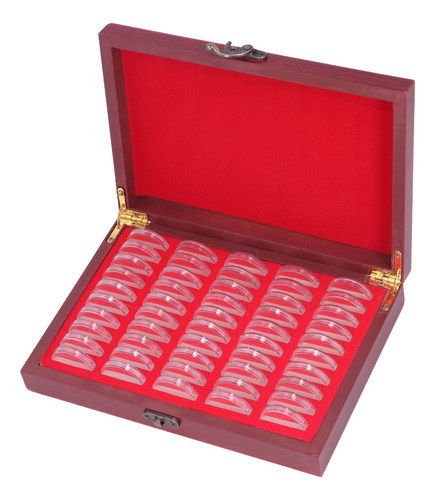 Cápsula De Monedas Soporte De Monedas De Madera Compuesta