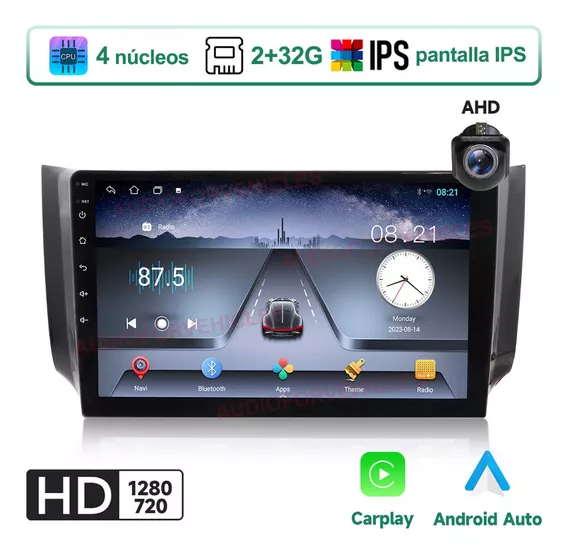 Android Coche Estéreo Para Nissan Sylphy Sentra 1218 Carplay