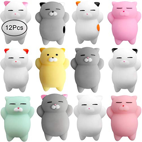 Outee Squishies Toys 12 Piezas Mochi Animales Juguetes Mochi