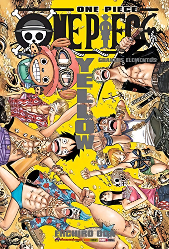 One Piece Yellow – Grandes Elementos, de Oda, Eiichiro. Editorial Panini Brasil LTDA, capa mole em português, 2017