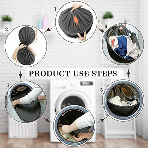 Para Cesta Plegable De Almacenamiento De Ropa Sucia Para