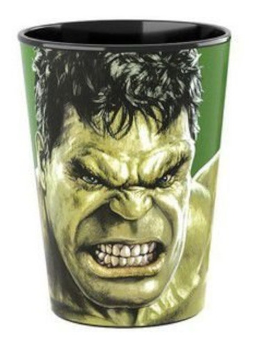 Copo De Plástico Hulk Vingadores 320ml - 1 Unidade - Plasúti