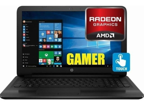 Notebook Hp Gamer A12 9720 15.6 Touch 12gb Radeon R7 Tranza