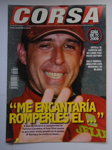 Revista Corsa Nº 1966 - Pato Silva - 2009 