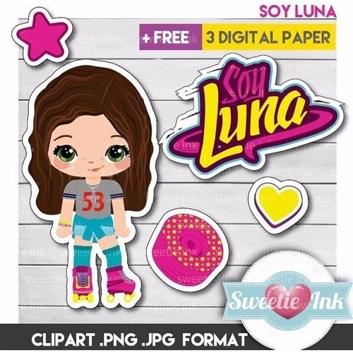 Kit Imprimible Soy Luna 13 /jpg Y 3 Fondos