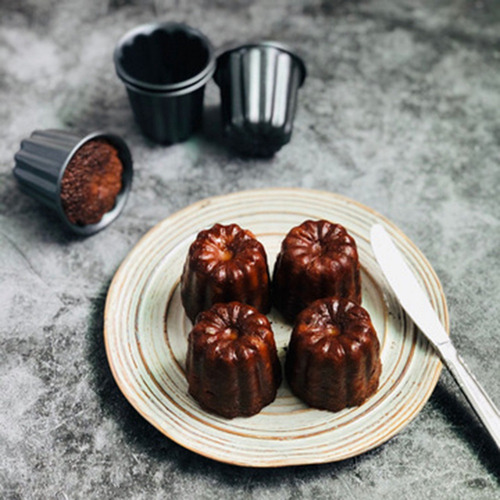 Molde Canele, Taza Para Magdalenas Canele, 12 Unidades, Anti
