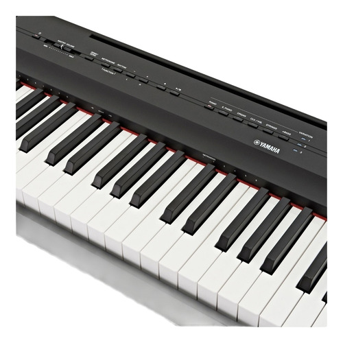Piano Digital Yamaha P125 + Estante Preto Black Loja Oficial