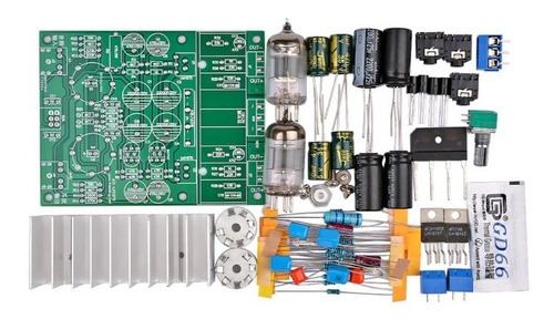 Kit  Amplificador De Bulbos  Para Armar Practica Escolar 2