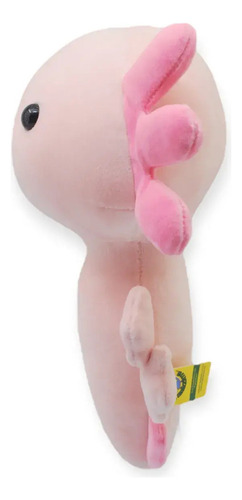 Peluche De Ajolote Rosa Chico Adorable Juguete