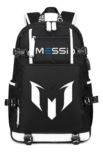 Mochila Transfronteriza Con La Estrella Del Fútbol Messi, Mo