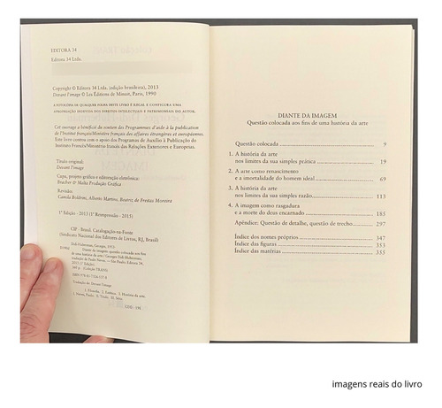 Diante Da Imagem (editora 34) De Georges Didi-huberman