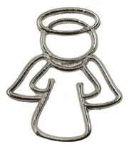 Comprar 20 Dijes Angelitos Metal Bautismo Comunion-souvenirs-
