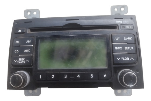 Radio Som Hyundai I30 2008 A 2012