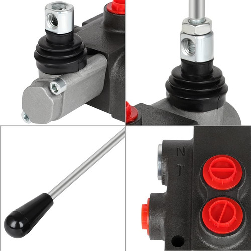 Válvula De Control De Flujo Hidráulico, 1 Bobina, 11 ...