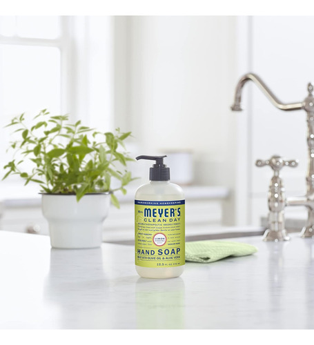 Mrs. Meyer's Clean Day Liquid Hand Soap, Cruelty-free, An...