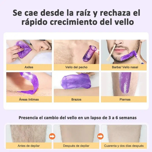 Lavanda Maxcare Cera Elastica Depilatoria 400g
