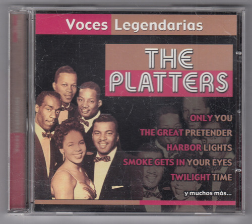 The Platters Voces Legendarias Cd Original Usado Qqc. Mz